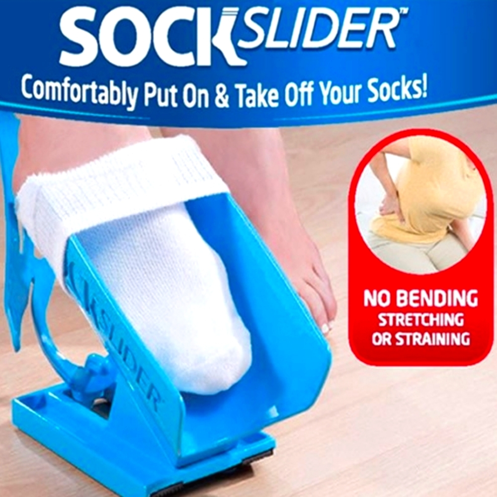New In Box! Sock Slider! -Blue